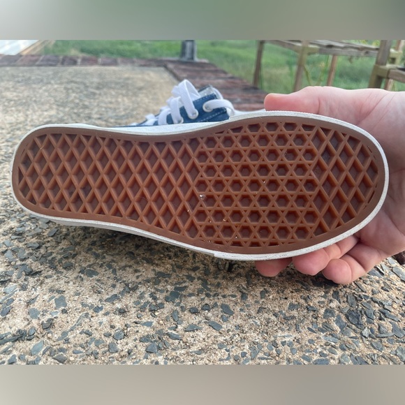 Women’s Vans Old Skool Denim Low Top Sneakers - Picture 8 of 10